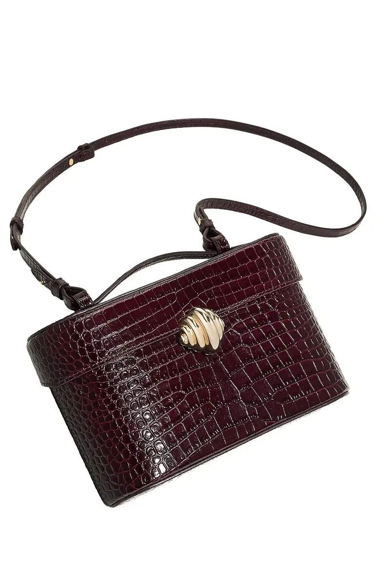 Aquazzura Belgravia Vanity Crossbody Bag - Plum Gold | Thumbnail 4 Aquazzura Belgravia Vanity Crossbody Bag - Plum Gold | Thumbnail 4