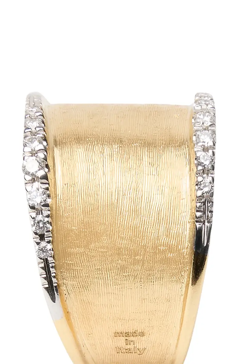 MARCO BICEGO Diamond Lunaria Border Band Ring | Thumbnail 4 MARCO BICEGO Diamond Lunaria Border Band Ring | Thumbnail 4