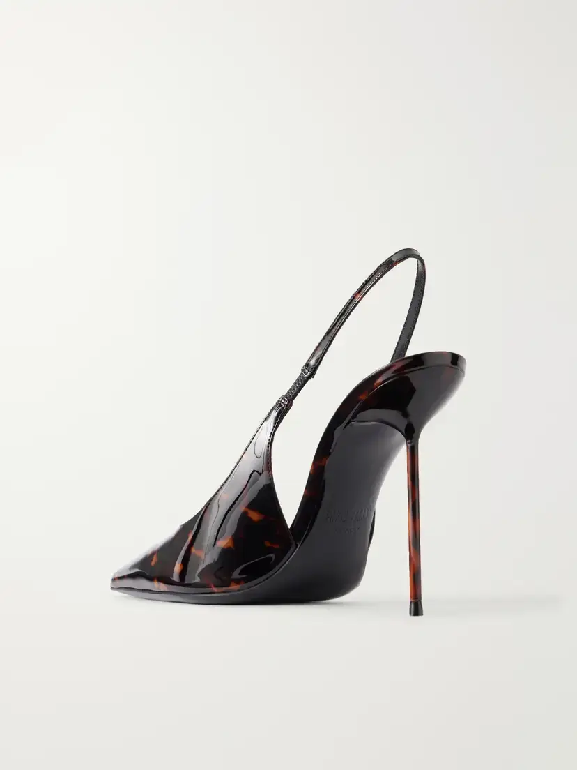 Paris Texas Lidia 105 Patent-leather Slingback Pumps | Thumbnail 3 Paris Texas Lidia 105 Patent-leather Slingback Pumps | Thumbnail 3