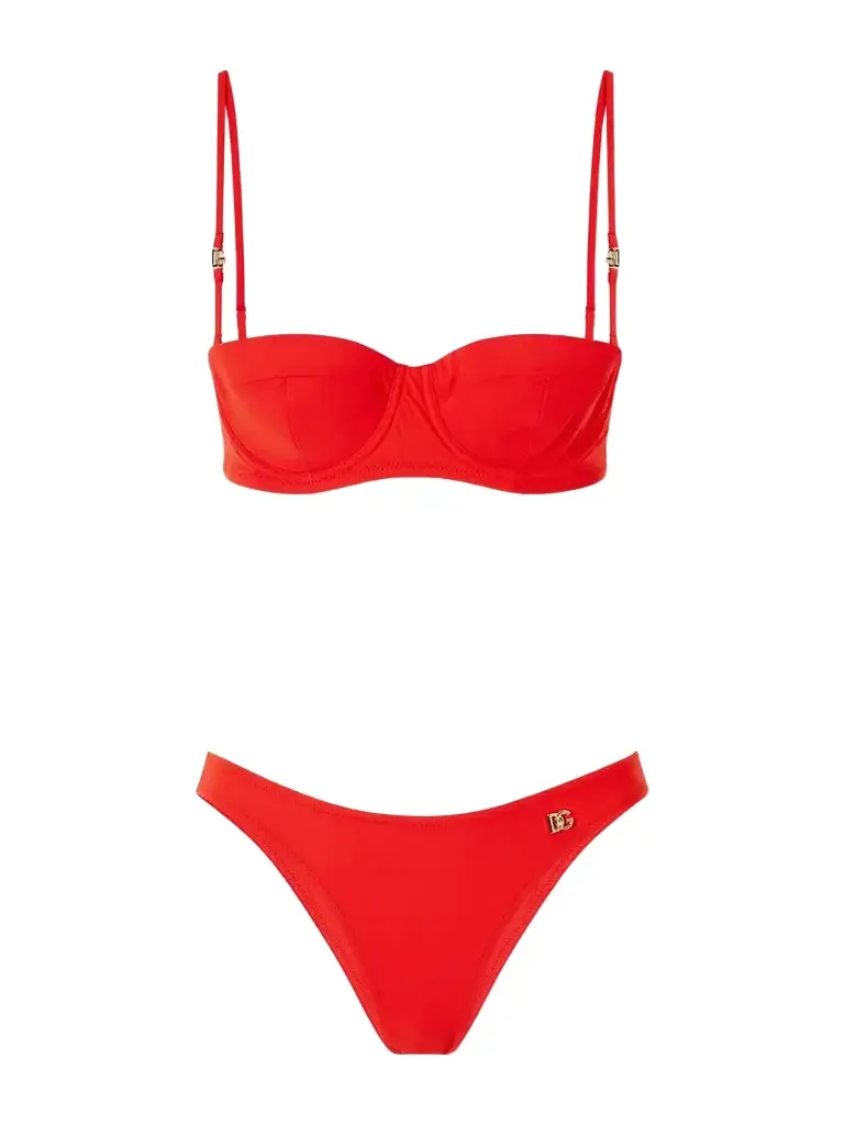Dolce & Gabbana Jersey Bikini Set | Image 1 Dolce & Gabbana Jersey Bikini Set | Image 1
