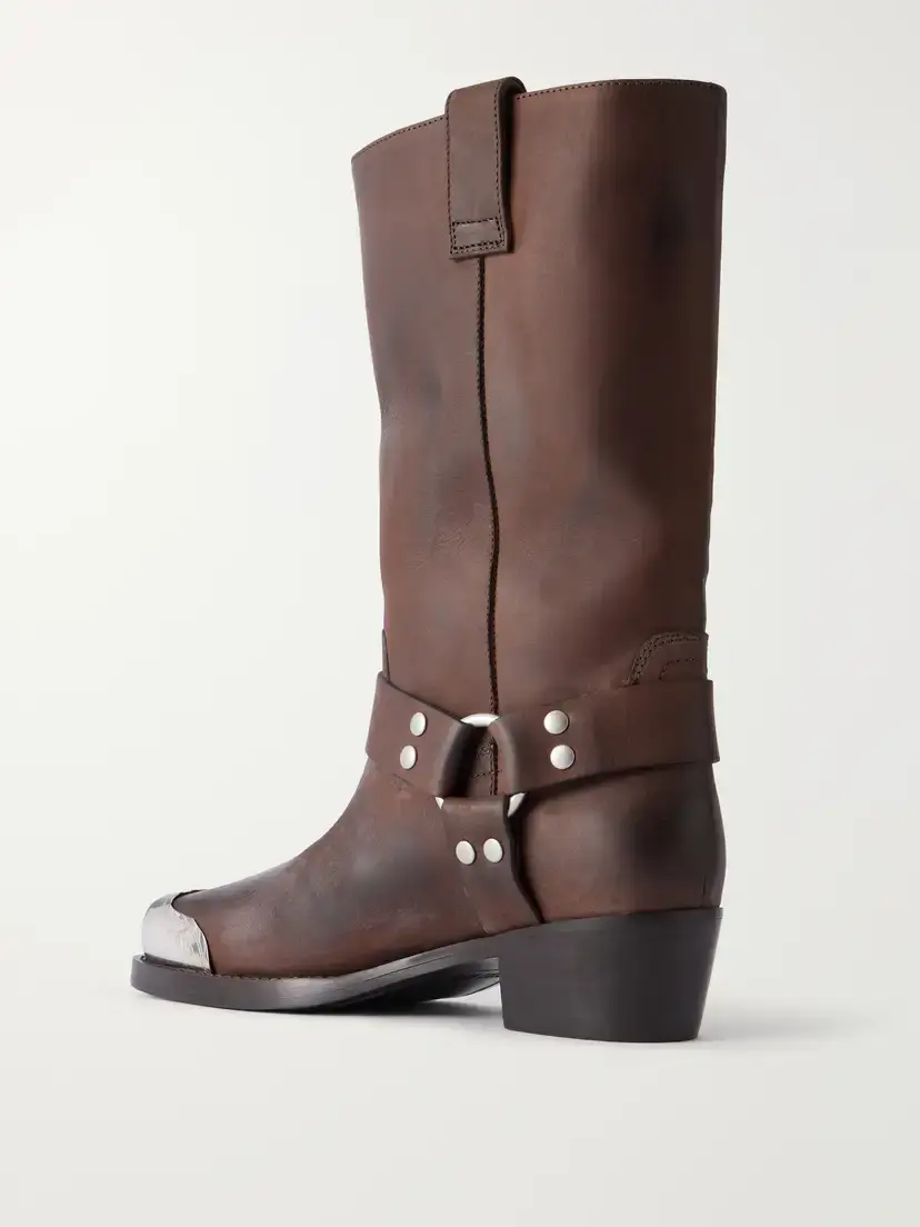 Paris Texas Roxy 45 Embellished Leather Ankle Boots | Thumbnail 3