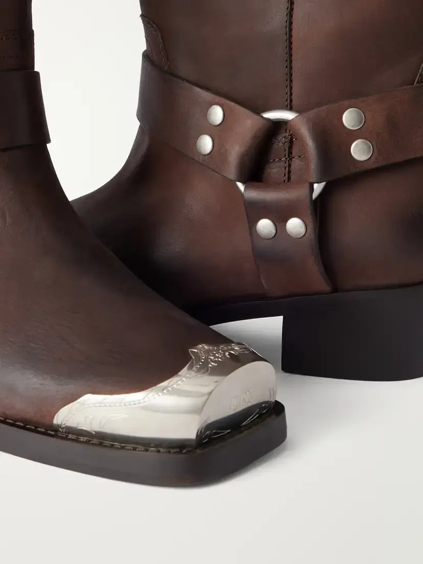 Paris Texas Roxy 45 Embellished Leather Ankle Boots | Thumbnail 5