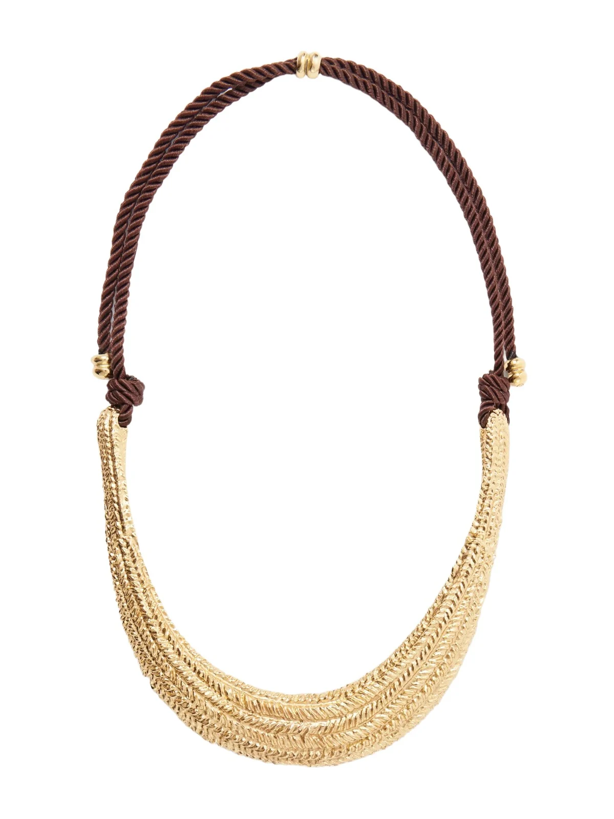 PAOLA SIGHINOLFI Delphine Gold-plated Cord Necklace