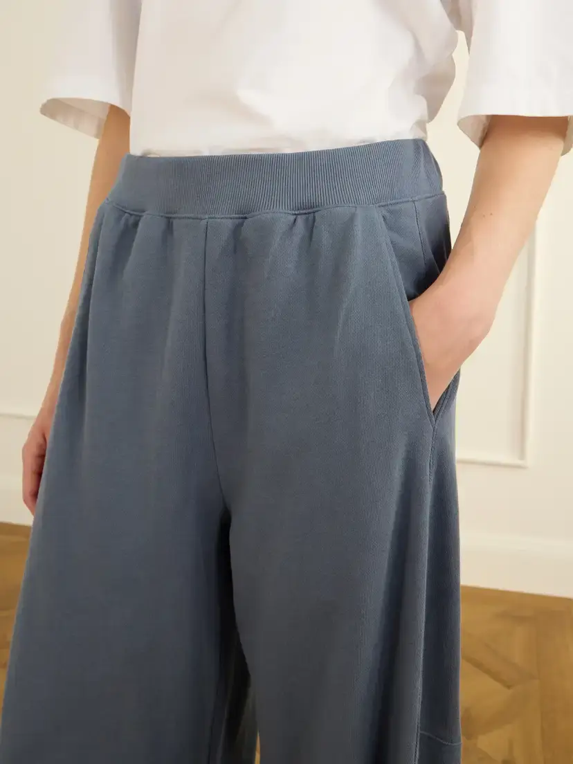 Tibi Winslow Cotton Jersey Wide-leg Track Pants | Thumbnail 5 Tibi Winslow Cotton Jersey Wide-leg Track Pants | Thumbnail 5