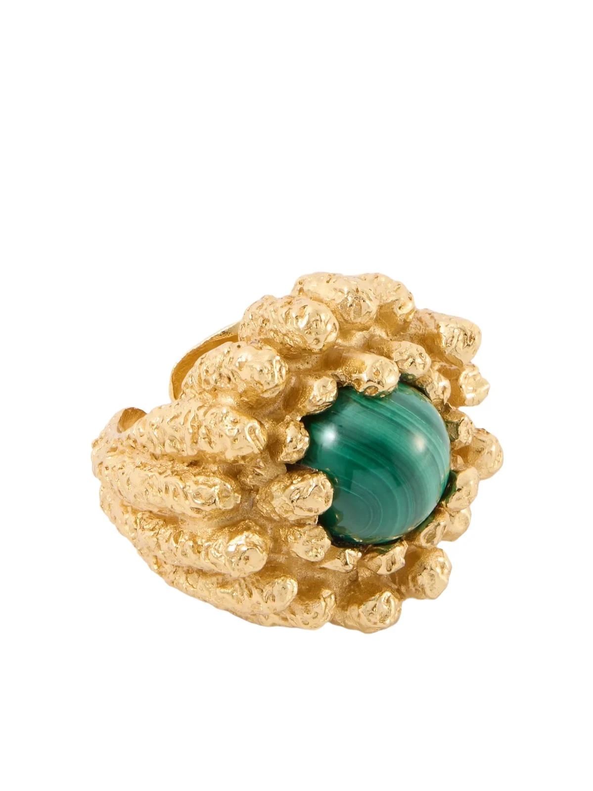 PAOLA SIGHINOLFI Lia Gold-plated Resin Ring
