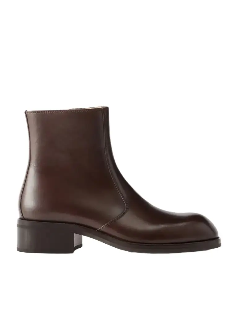 Lemaire Leather Ankle Boots | Image 1 Lemaire Leather Ankle Boots | Image 1