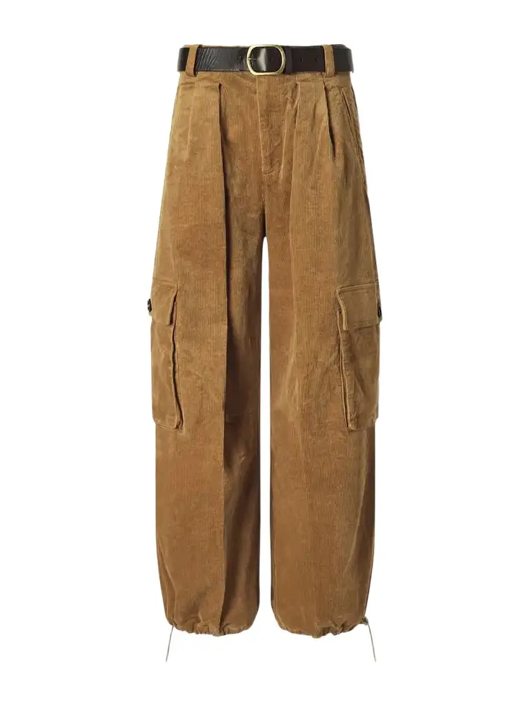 Sea Garret Stretch Cotton-corduroy Balloon Pants | Image 1 Sea Garret Stretch Cotton-corduroy Balloon Pants | Image 1