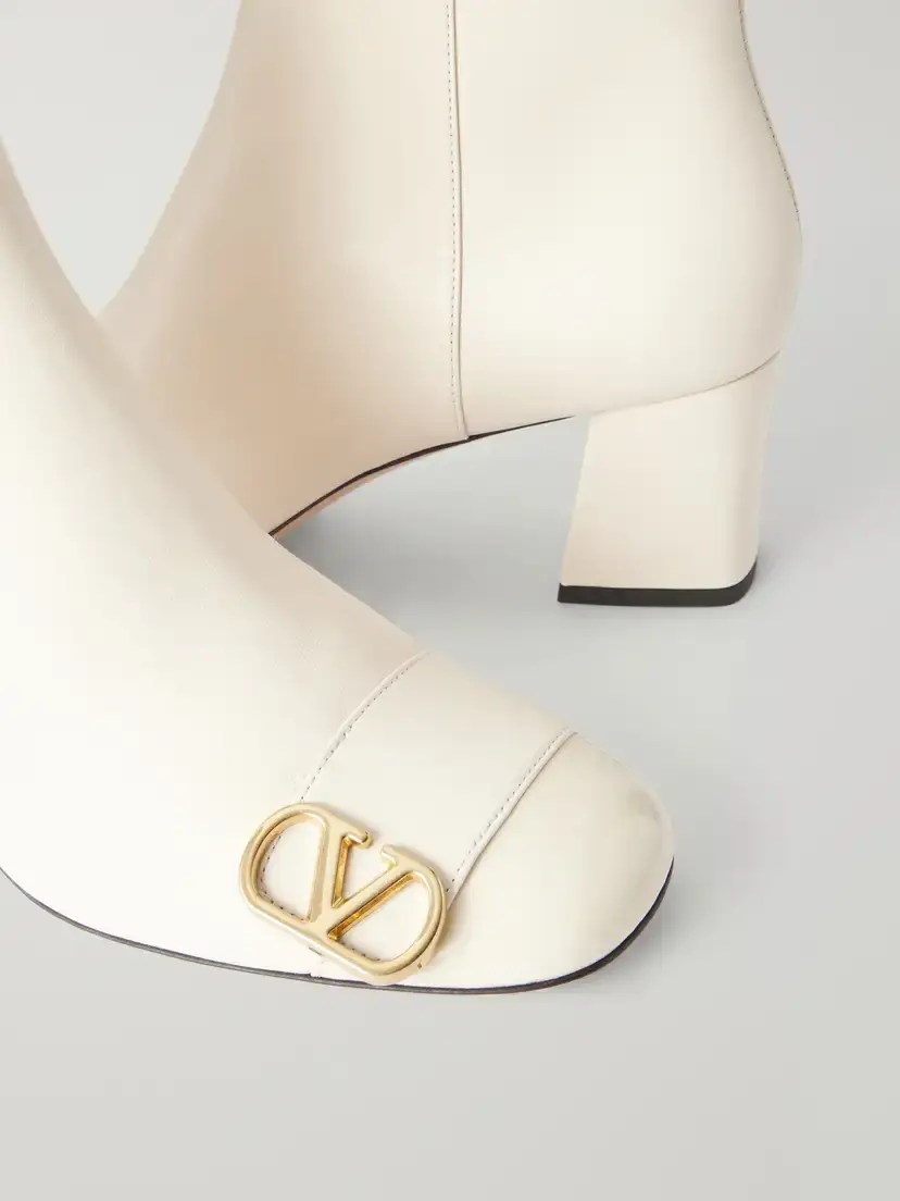 Valentino Garavani Veeside 60 Vlogo-embellished Leather Ankle Boots | Thumbnail 5 Valentino Garavani Veeside 60 Vlogo-embellished Leather Ankle Boots | Thumbnail 5
