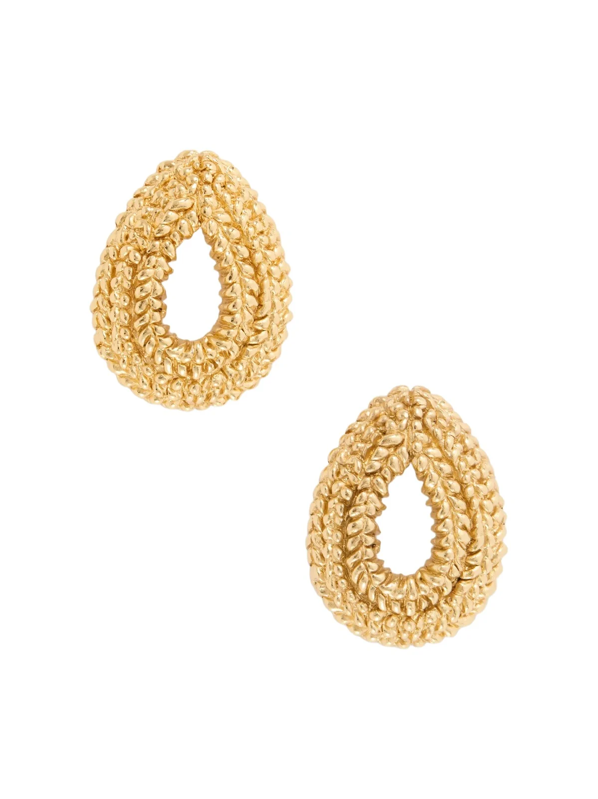 PAOLA SIGHINOLFI Loop Gold-plated Earrings