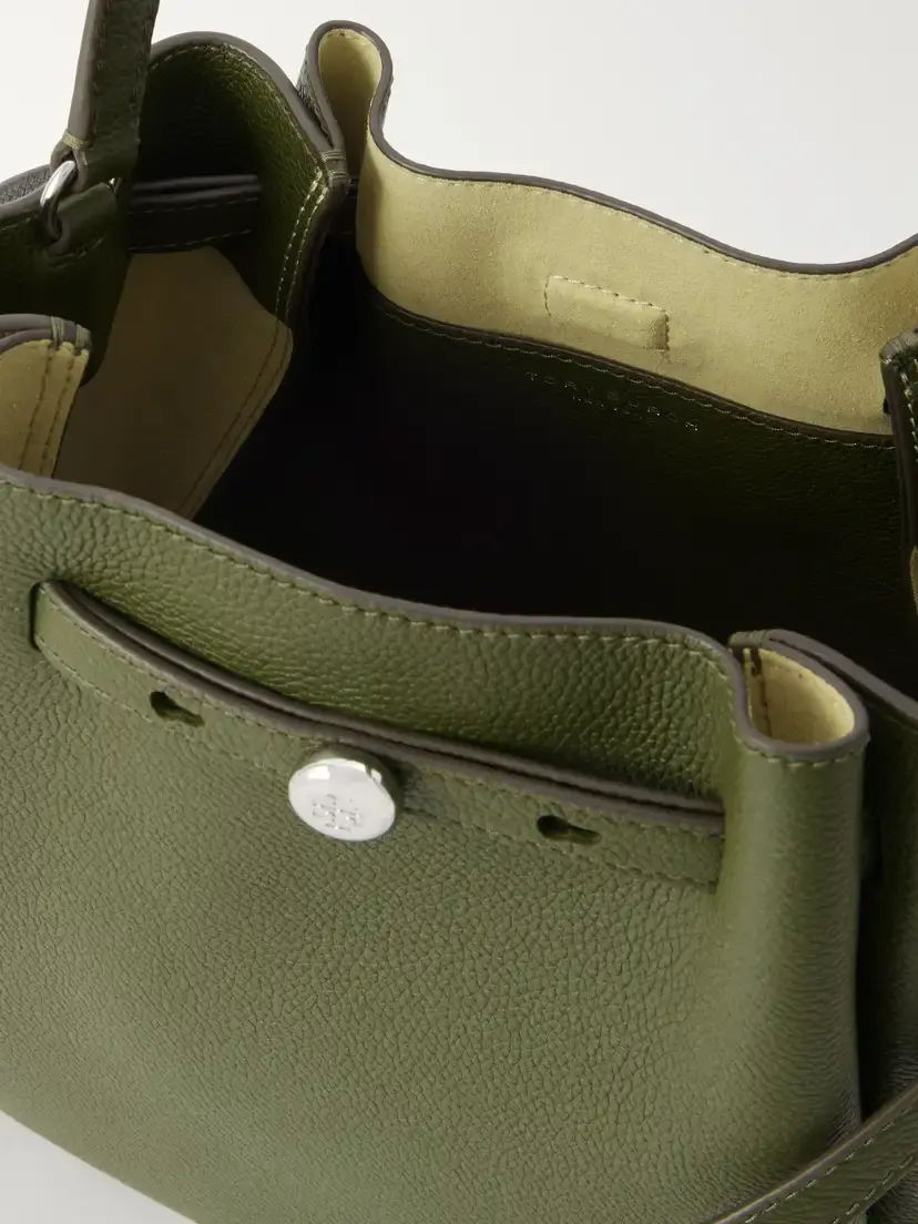 Tory Burch Romy Leather Bucket Bag | Thumbnail 6 Tory Burch Romy Leather Bucket Bag | Thumbnail 6