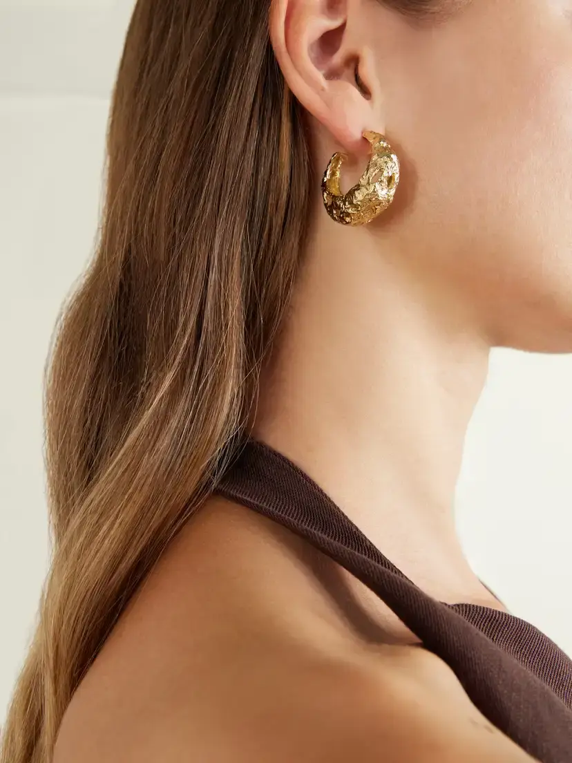PAOLA SIGHINOLFI Galia 18-karat Gold-plated Pewter Earrings | Thumbnail 2 PAOLA SIGHINOLFI Galia 18-karat Gold-plated Pewter Earrings | Thumbnail 2