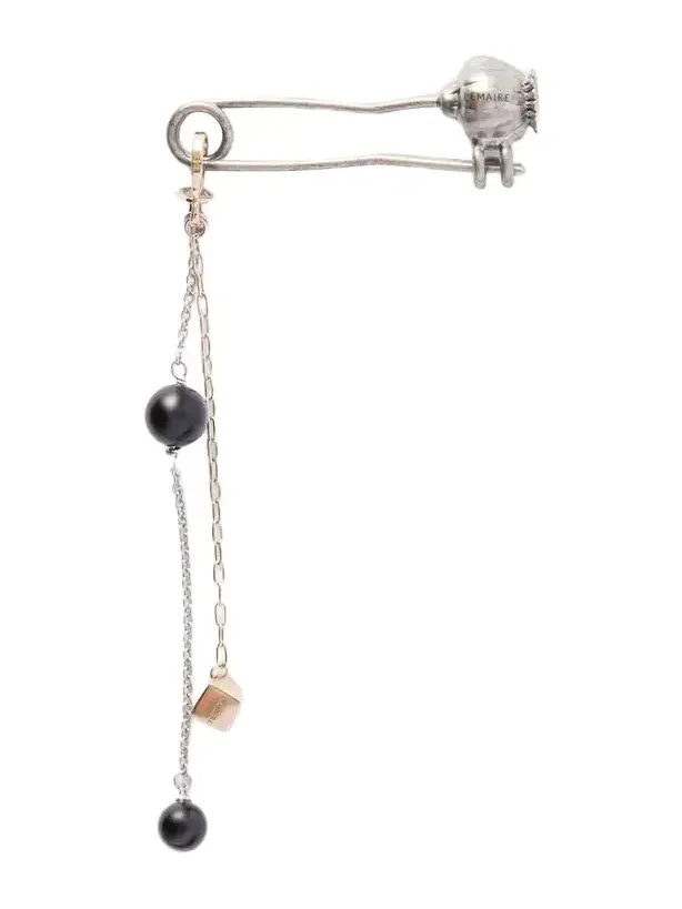 Lemaire Thistle Silver-tone Bag Charm