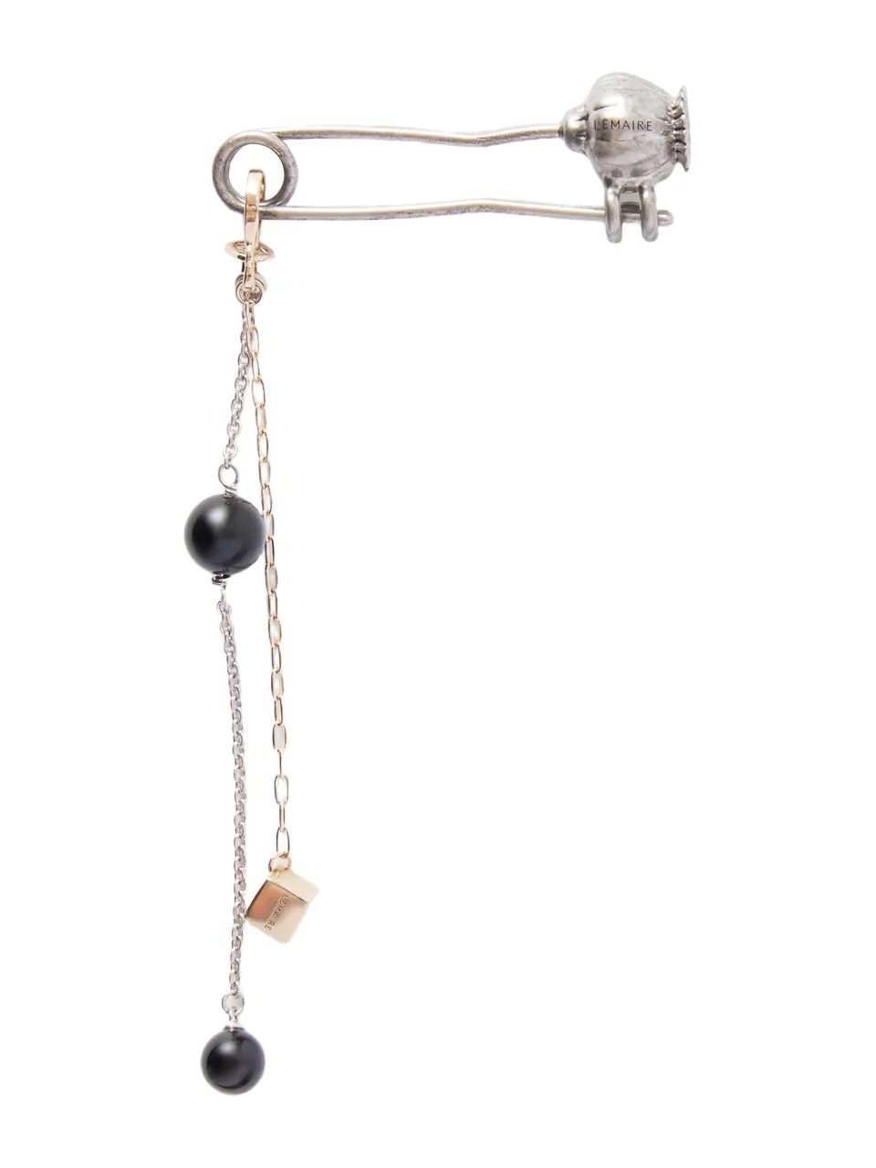 Lemaire Thistle Silver-tone Bag Charm