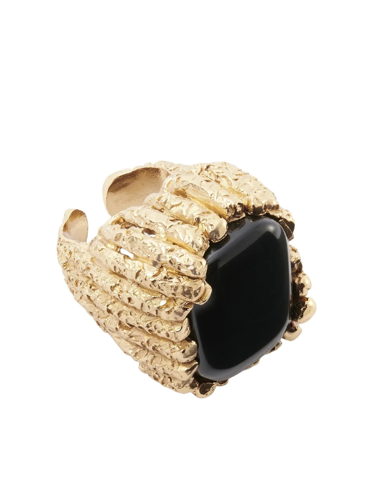 PAOLA SIGHINOLFI Bosco Gold-plated Resin Ring