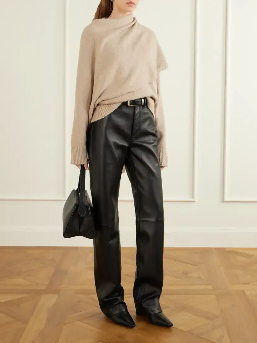 Altuzarra Mills Leather Straight-leg Pants | Thumbnail 2 Altuzarra Mills Leather Straight-leg Pants | Thumbnail 2