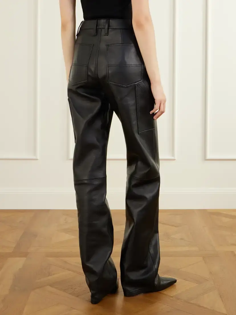 Altuzarra Mills Leather Straight-leg Pants | Thumbnail 4 Altuzarra Mills Leather Straight-leg Pants | Thumbnail 4