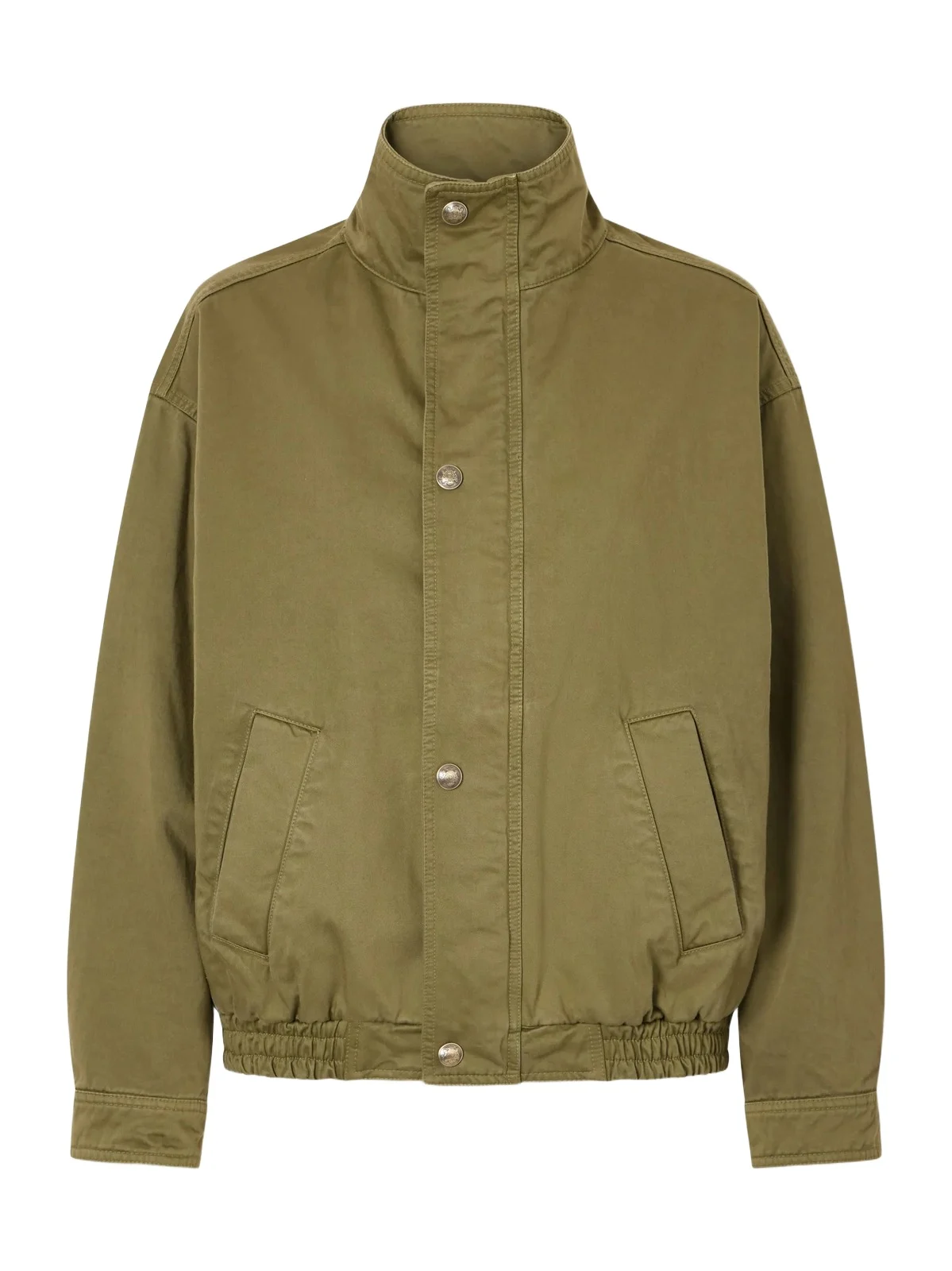 Nili Lotan Klaire Cotton Shell Blouson Jacket