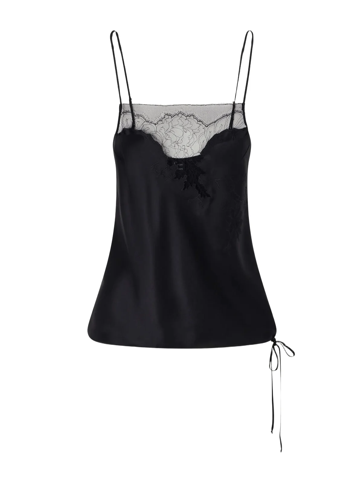 Lace-trimmed Silk-satin Cami Lace-trimmed Silk-satin Cami