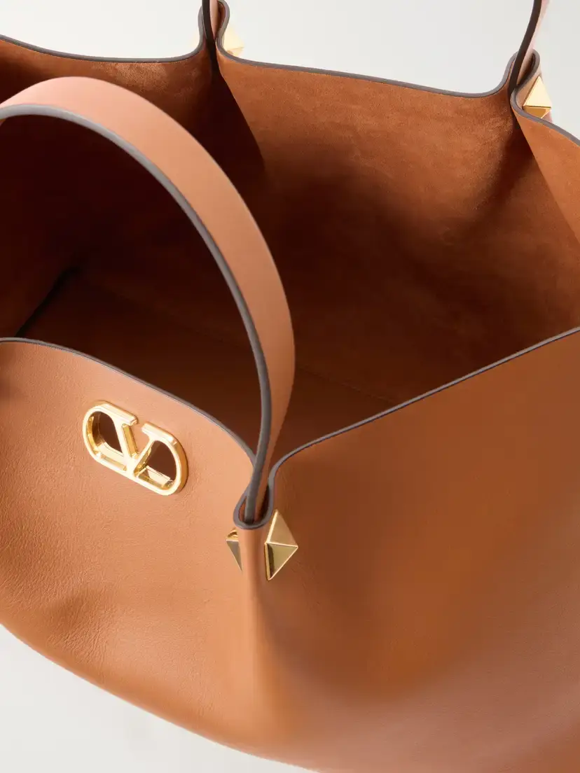 Valentino Garavani Vlogo Signature Studded Leather Tote | Thumbnail 6