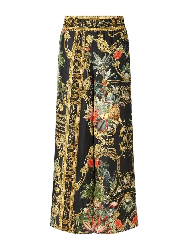 Camilla Cropped Printed Wide-leg Pants | Image 1 Camilla Cropped Printed Wide-leg Pants | Image 1
