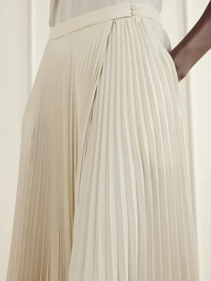 Tom Ford Plisse Crepe De Chine Midi Skirt | Thumbnail 5 Tom Ford Plisse Crepe De Chine Midi Skirt | Thumbnail 5