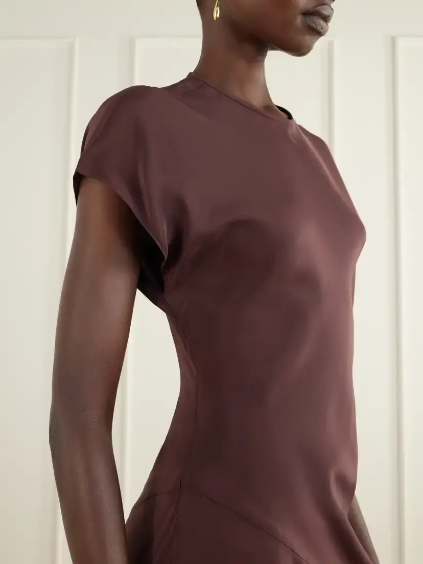 SIR. Noria Silk Maxi Dress | Thumbnail 4