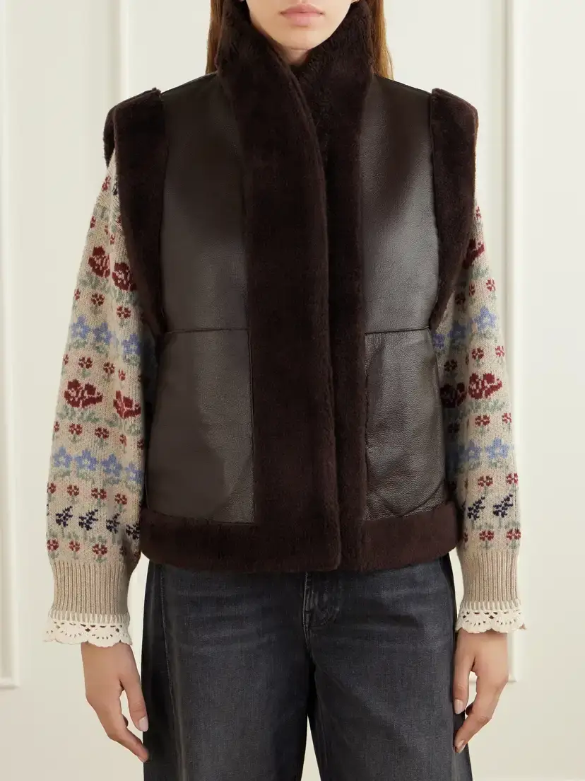 Sea Annie Reversible Wool Vest | Thumbnail 3 Sea Annie Reversible Wool Vest | Thumbnail 3