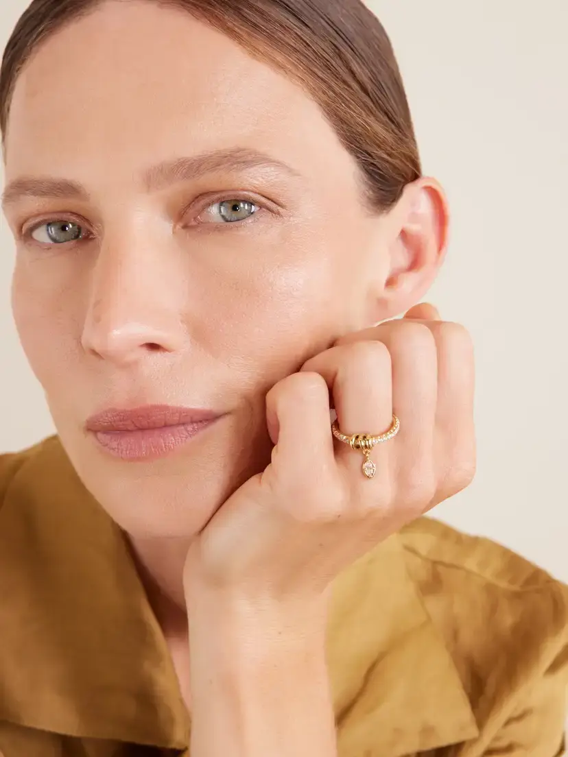 Spinelli Kilcollin Pia 18-karat Gold Diamond Ring | Thumbnail 2 Spinelli Kilcollin Pia 18-karat Gold Diamond Ring | Thumbnail 2