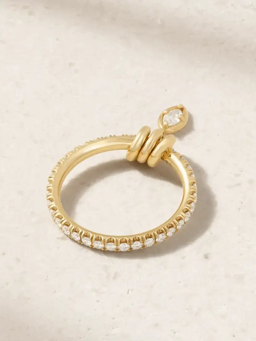Spinelli Kilcollin Pia 18-karat Gold Diamond Ring | Thumbnail 3 Spinelli Kilcollin Pia 18-karat Gold Diamond Ring | Thumbnail 3