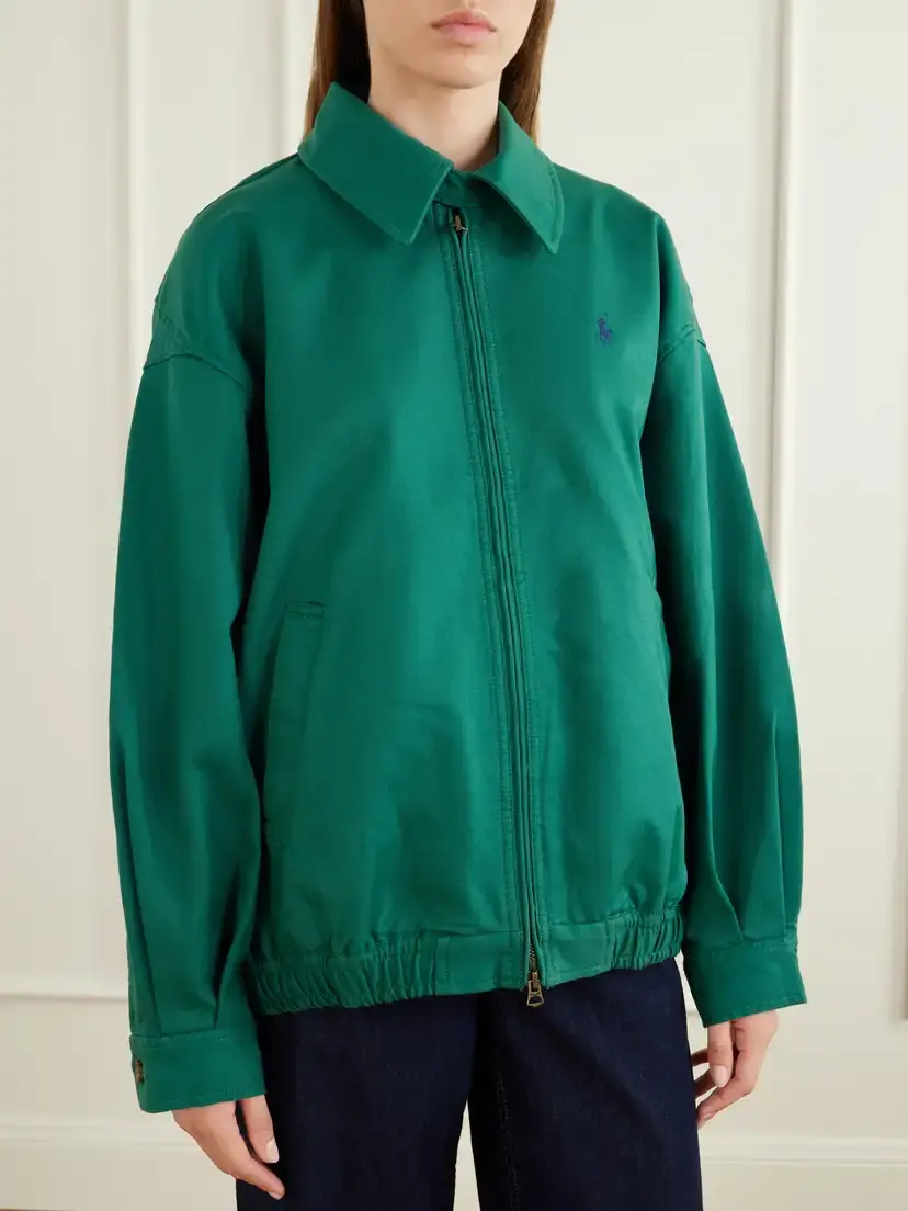 Polo Ralph Lauren Logo-embroidered Cotton-twill Jacket | Thumbnail 3 Polo Ralph Lauren Logo-embroidered Cotton-twill Jacket | Thumbnail 3