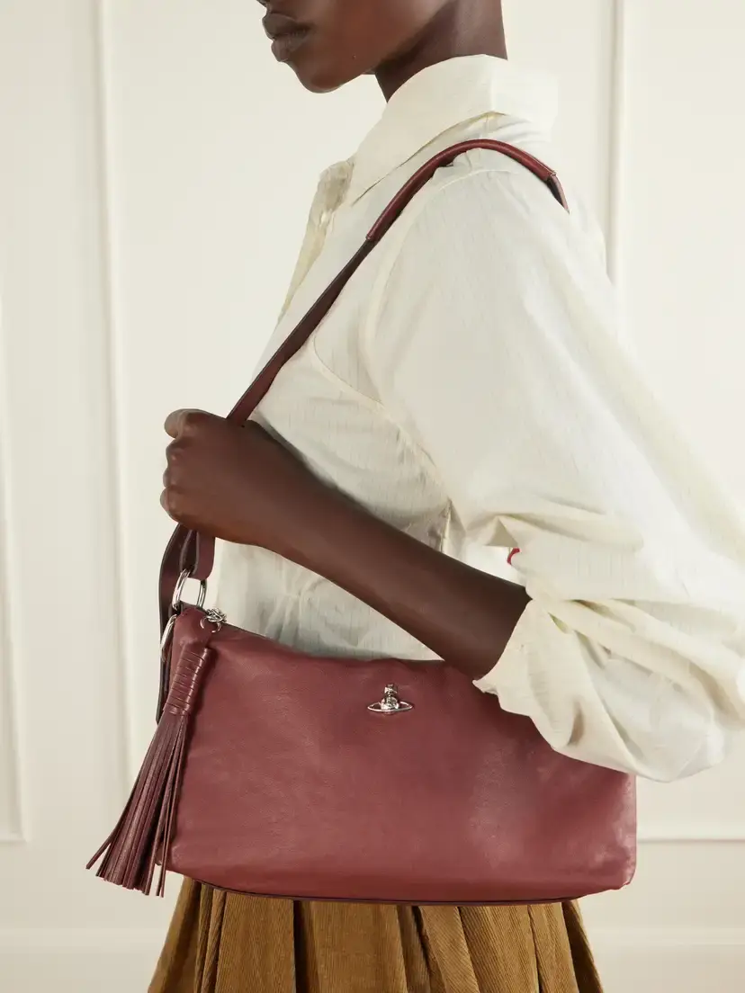 Vivienne Westwood Emma Orb-detailed Leather Shoulder Bag | Thumbnail 2 Vivienne Westwood Emma Orb-detailed Leather Shoulder Bag | Thumbnail 2
