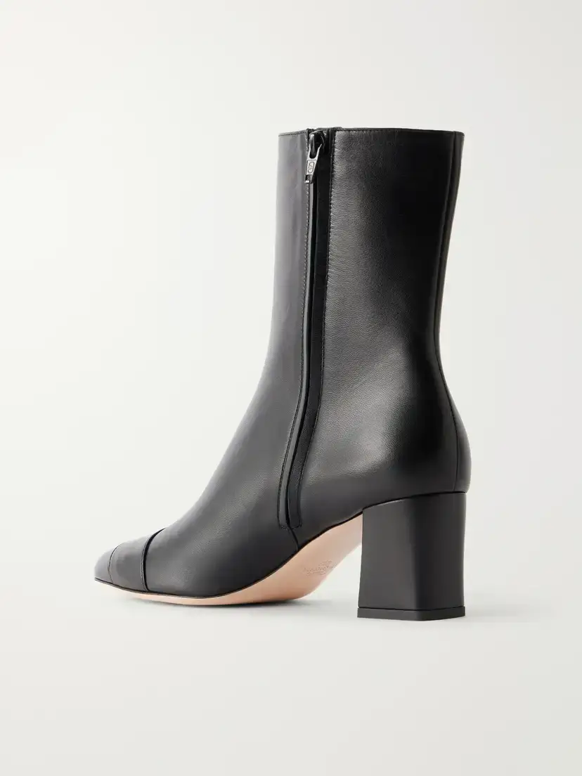 Valentino Garavani Veeside 60 Vlogo-embellished Leather Ankle Boots | Thumbnail 3 Valentino Garavani Veeside 60 Vlogo-embellished Leather Ankle Boots | Thumbnail 3