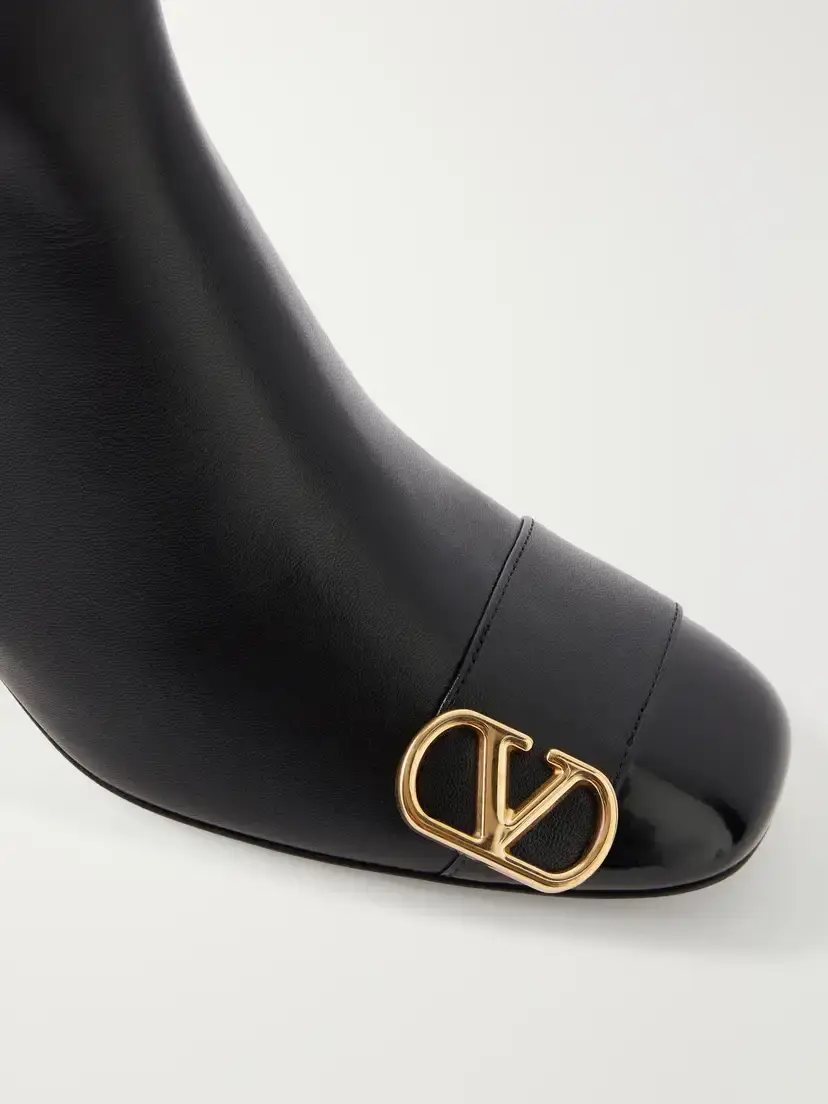 Valentino Garavani Veeside 60 Vlogo-embellished Leather Ankle Boots | Thumbnail 5 Valentino Garavani Veeside 60 Vlogo-embellished Leather Ankle Boots | Thumbnail 5