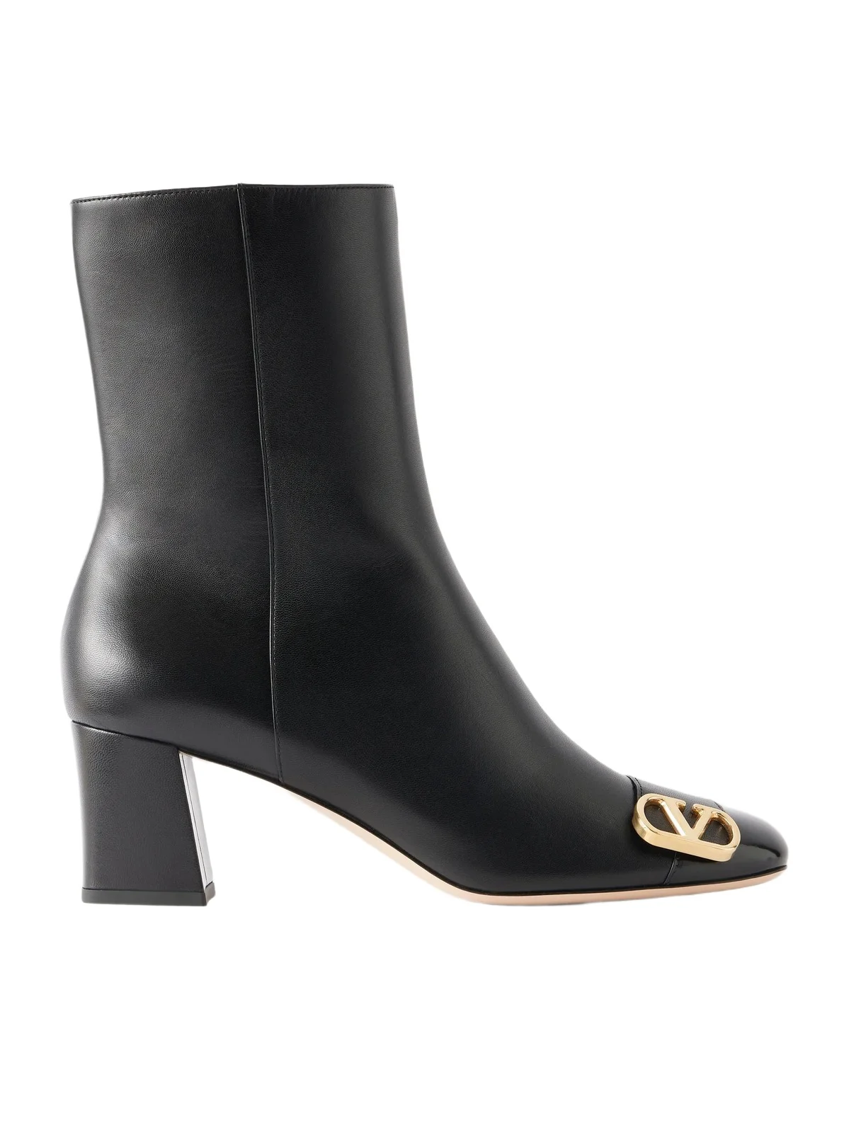Veeside 60 Vlogo-embellished Leather Ankle Boots Veeside 60 Vlogo-embellished Leather Ankle Boots