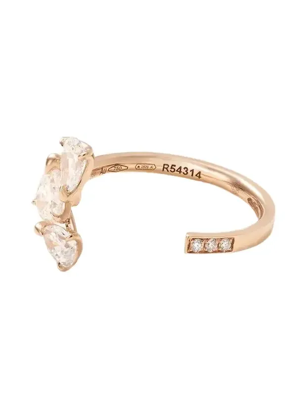 Serti Sur Vide 18-karat Rose Gold Diamond Ring Serti Sur Vide 18-karat Rose Gold Diamond Ring