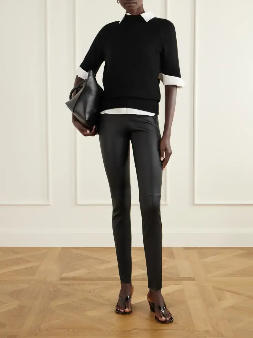 Joseph Paneled Stretch-leather Leggings | Thumbnail 2
