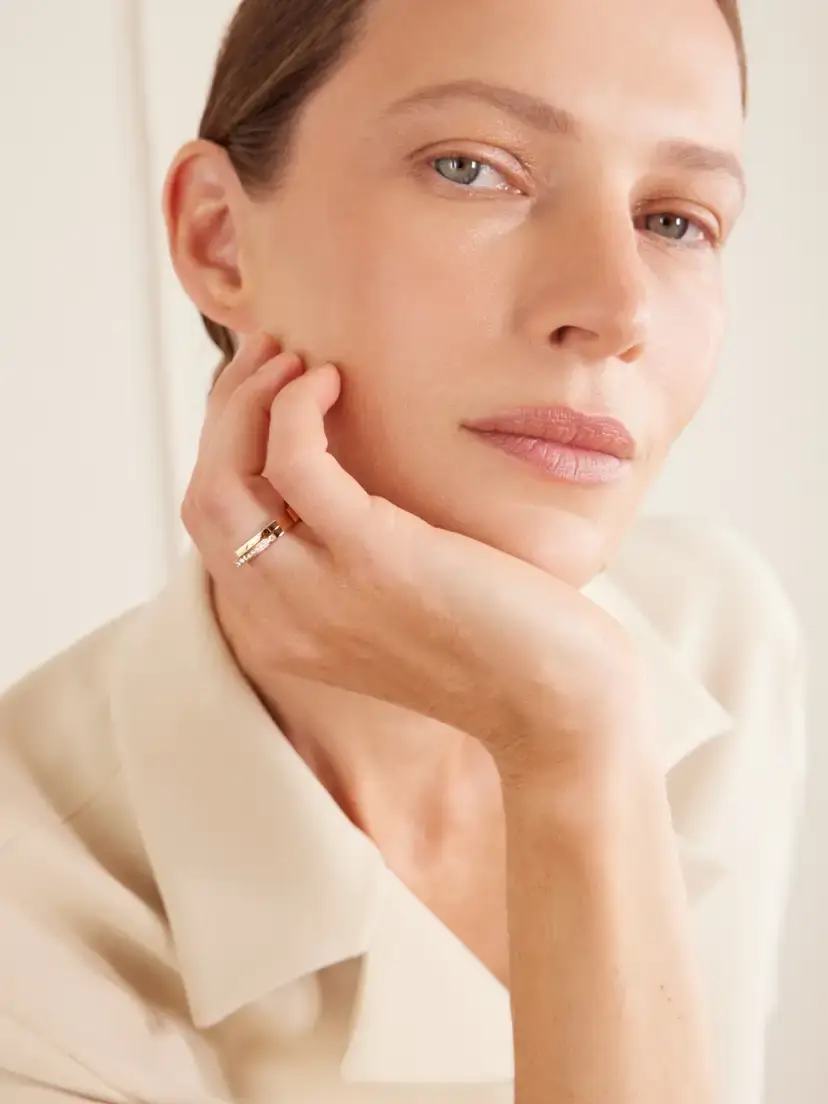 Repossi Antifer Heart 18-karat Rose Gold Diamond Ring | Thumbnail 2 Repossi Antifer Heart 18-karat Rose Gold Diamond Ring | Thumbnail 2