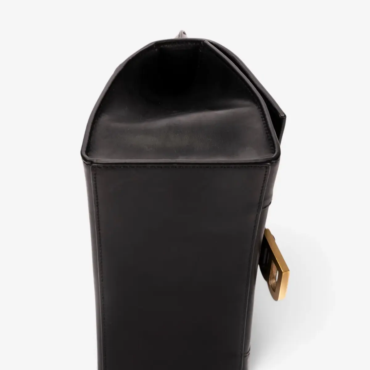 Balenciaga Balenciaga Small Hourglass Black Calfskin Leather Handbag by The Solist | Thumbnail 7