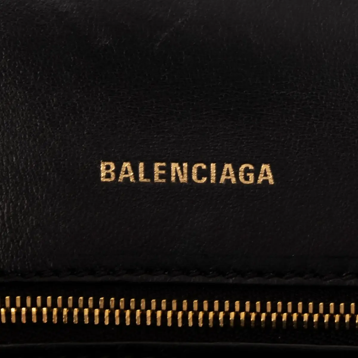 Balenciaga Balenciaga Small Hourglass Black Calfskin Leather Handbag by The Solist | Thumbnail 8