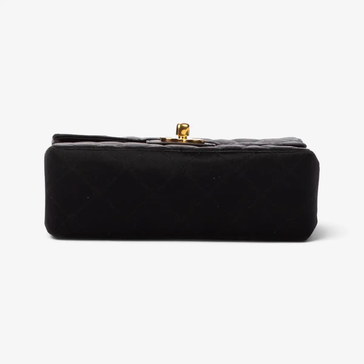 Chanel Chanel Classic Mini Timeless Black Satin Canvas Square Flap Bag by The Solist | Thumbnail 6 Chanel Chanel Classic Mini Timeless Black Satin Canvas Square Flap Bag by The Solist | Thumbnail 6
