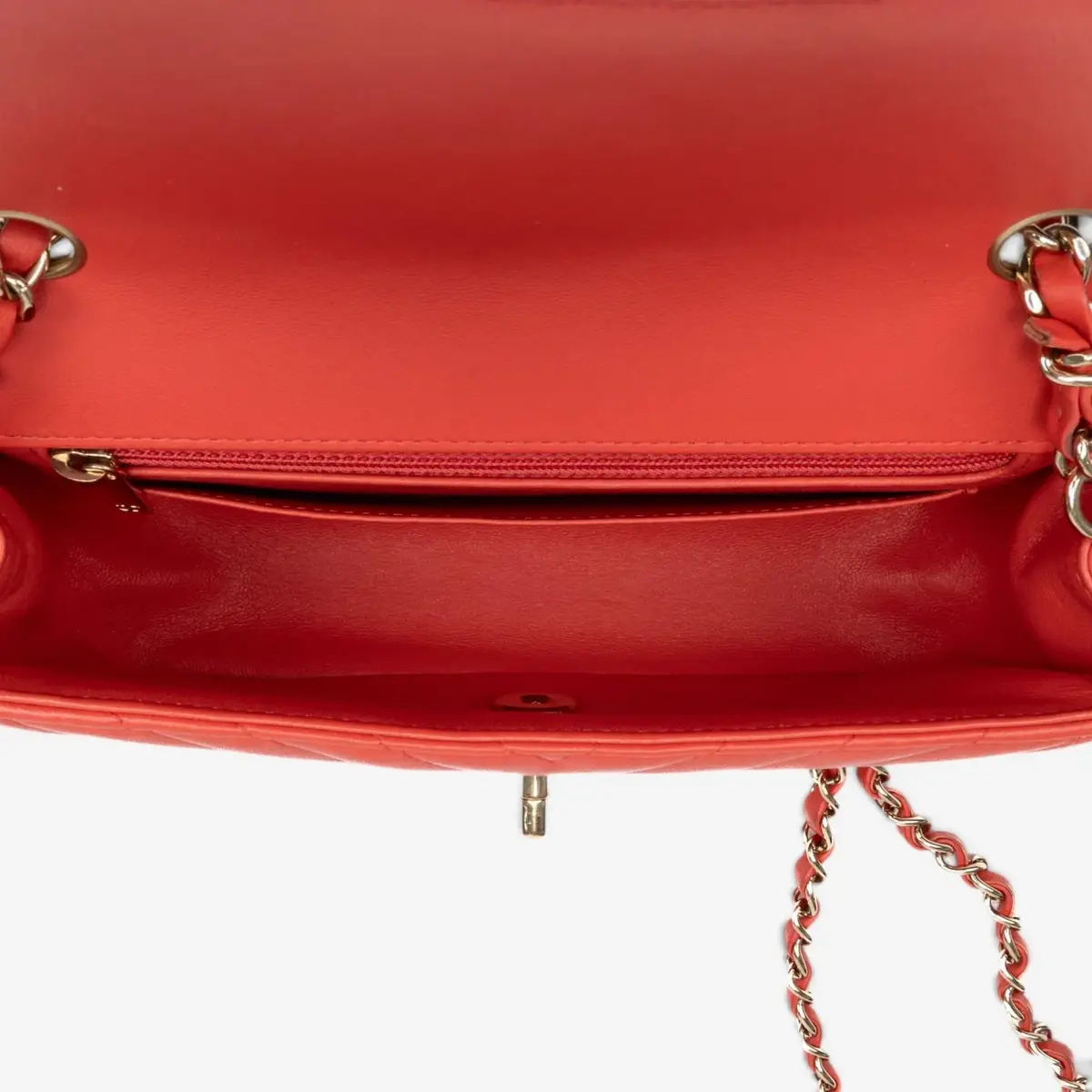 Chanel Chanel Classic Pink Lambskin Leather Single Flap Bag by The Solist | Thumbnail 9 Chanel Chanel Classic Pink Lambskin Leather Single Flap Bag by The Solist | Thumbnail 9
