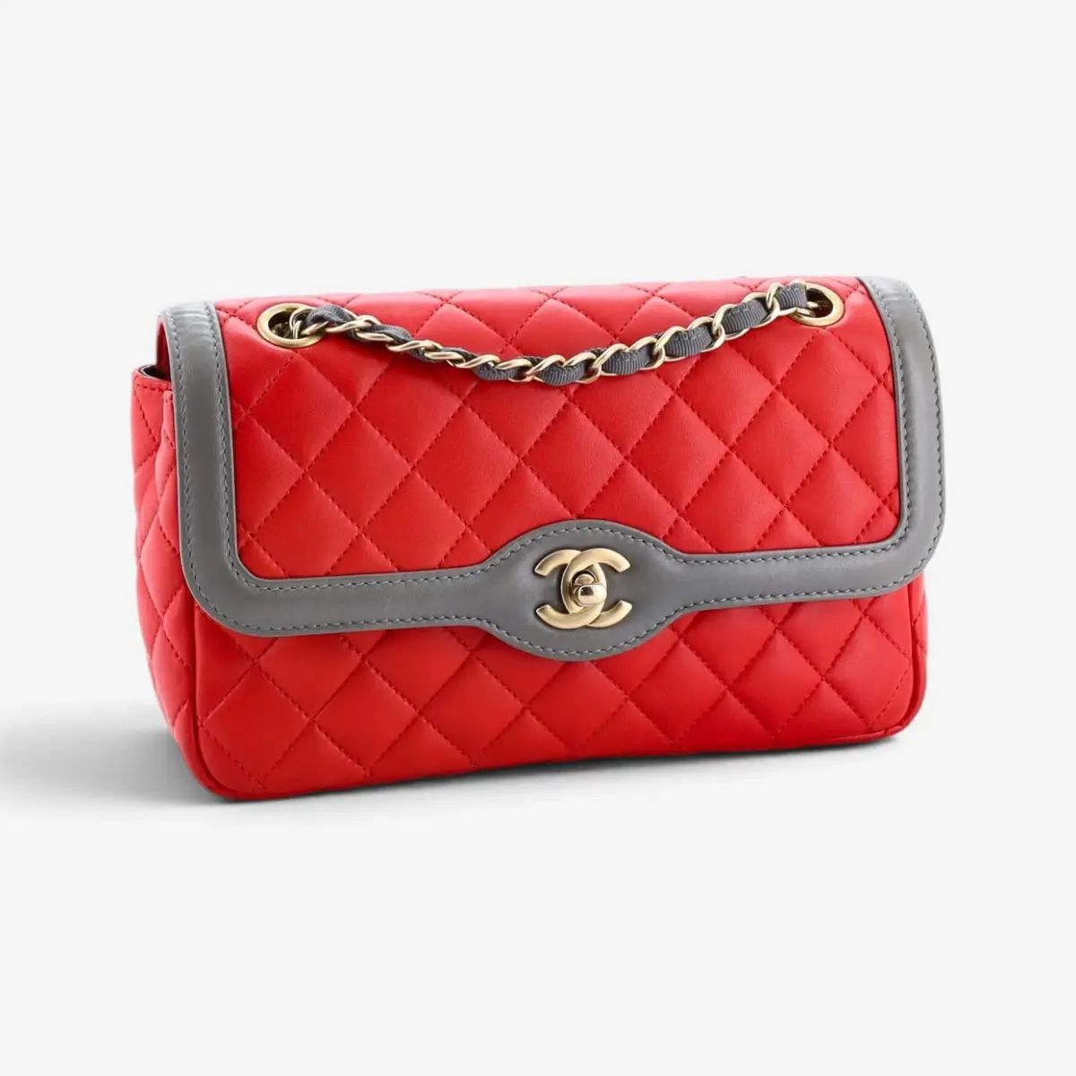 Chanel Chanel Classic Red Lambskin Leather Single Flap Bag by The Solist | Thumbnail 2 Chanel Chanel Classic Red Lambskin Leather Single Flap Bag by The Solist | Thumbnail 2