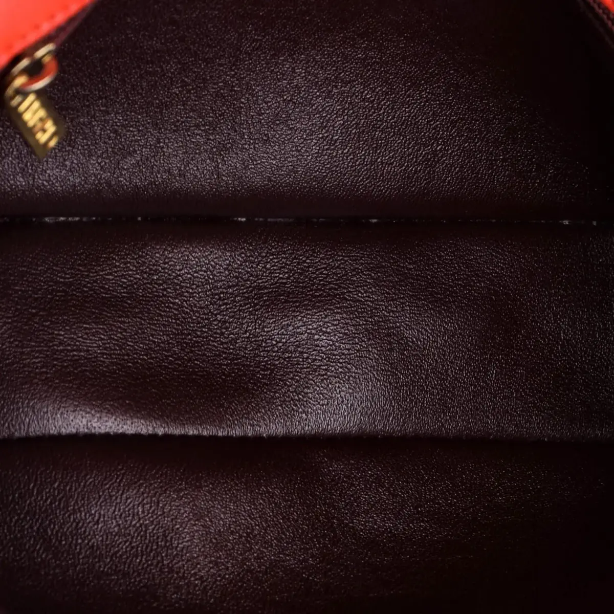 Chanel Chanel Classic Red Lambskin Leather Single Flap Bag by The Solist | Thumbnail 7 Chanel Chanel Classic Red Lambskin Leather Single Flap Bag by The Solist | Thumbnail 7