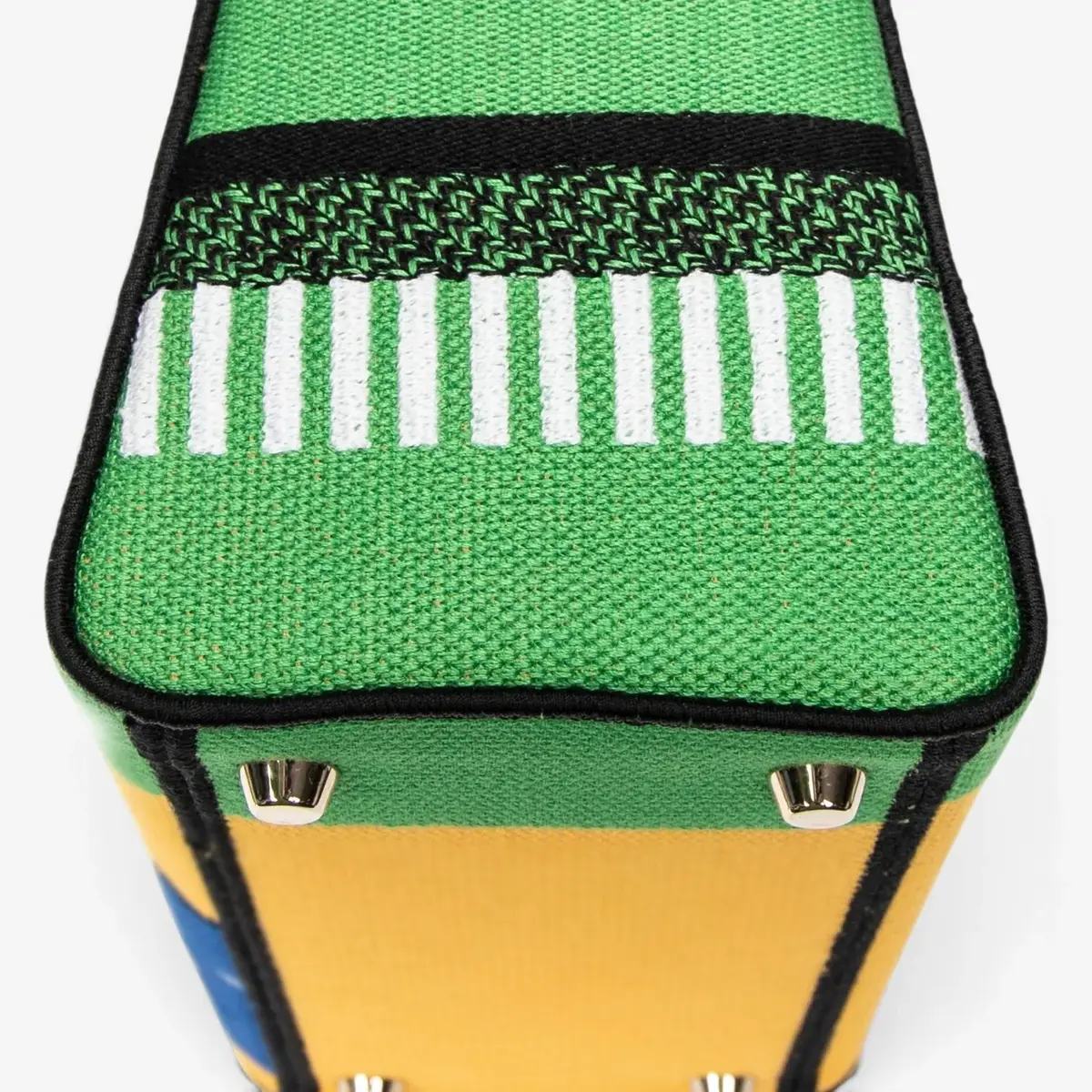 Dior Dior Lady D-Lite Yellow & Green Embroidered Canvas Medium Bag by The Solist | Thumbnail 8 Dior Dior Lady D-Lite Yellow & Green Embroidered Canvas Medium Bag by The Solist | Thumbnail 8