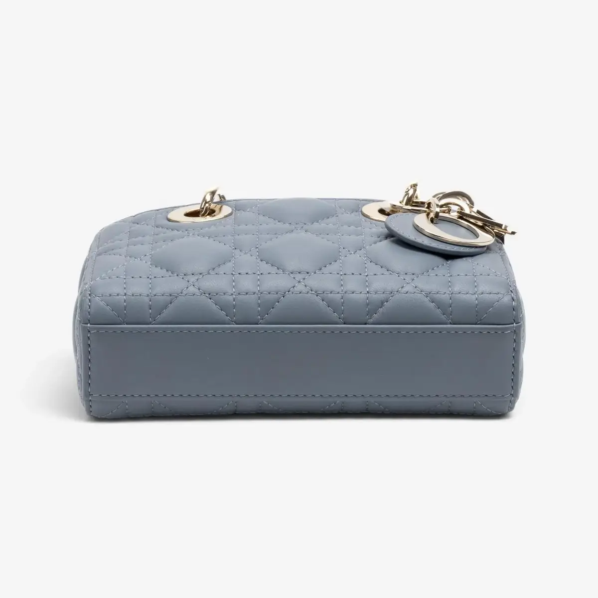 Dior Dior Lady Dior Joy Light Blue Lambskin Top Handle Bag by The Solist | Thumbnail 5 Dior Dior Lady Dior Joy Light Blue Lambskin Top Handle Bag by The Solist | Thumbnail 5