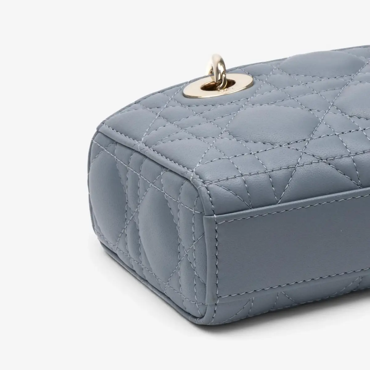 Dior Dior Lady Dior Joy Light Blue Lambskin Top Handle Bag by The Solist | Thumbnail 7 Dior Dior Lady Dior Joy Light Blue Lambskin Top Handle Bag by The Solist | Thumbnail 7