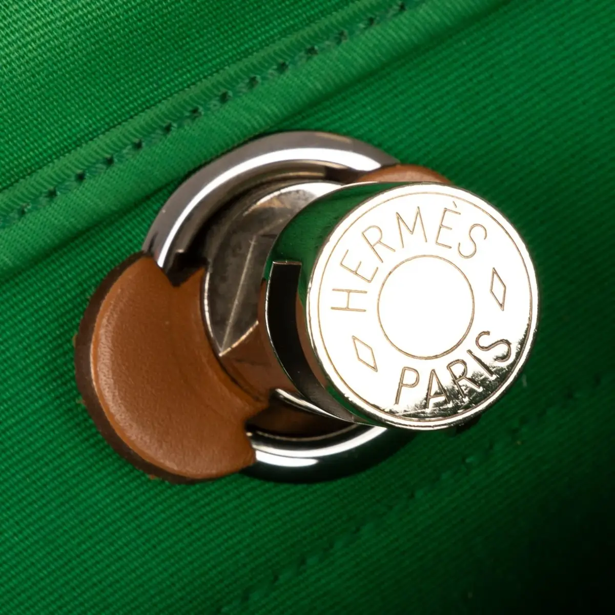 HERMÈS Hermès Herbag Zip Green/Tan Toile Officier Canvas Leather Bag by The Solist | Thumbnail 10 HERMÈS Hermès Herbag Zip Green/Tan Toile Officier Canvas Leather Bag by The Solist | Thumbnail 10