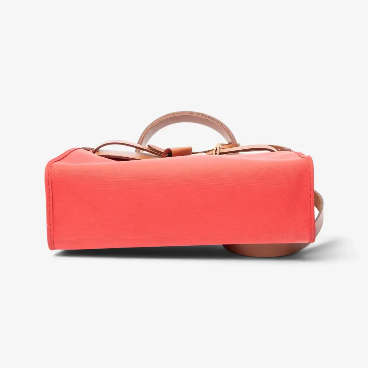 HERMÈS Hermès Herbag Zip Rouge Tomate Toile Officier Canvas Leather Bag by The Solist | Thumbnail 6 HERMÈS Hermès Herbag Zip Rouge Tomate Toile Officier Canvas Leather Bag by The Solist | Thumbnail 6