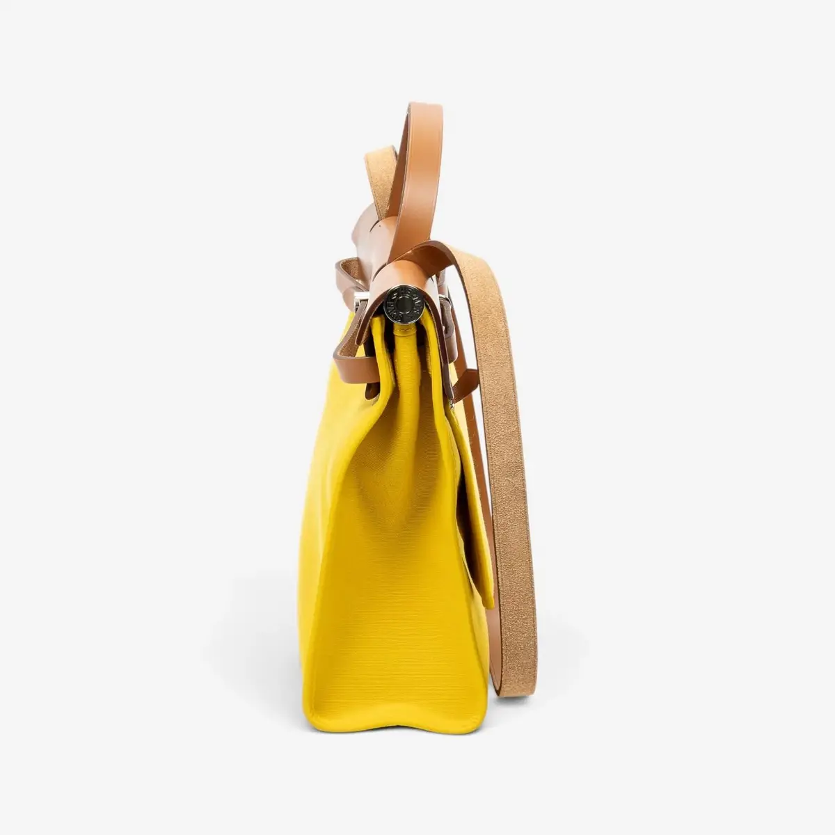 HERMÈS Hermès Herbag Zip Yellow Toile Officier Canvas Leather Bag by The Solist | Thumbnail 4 HERMÈS Hermès Herbag Zip Yellow Toile Officier Canvas Leather Bag by The Solist | Thumbnail 4
