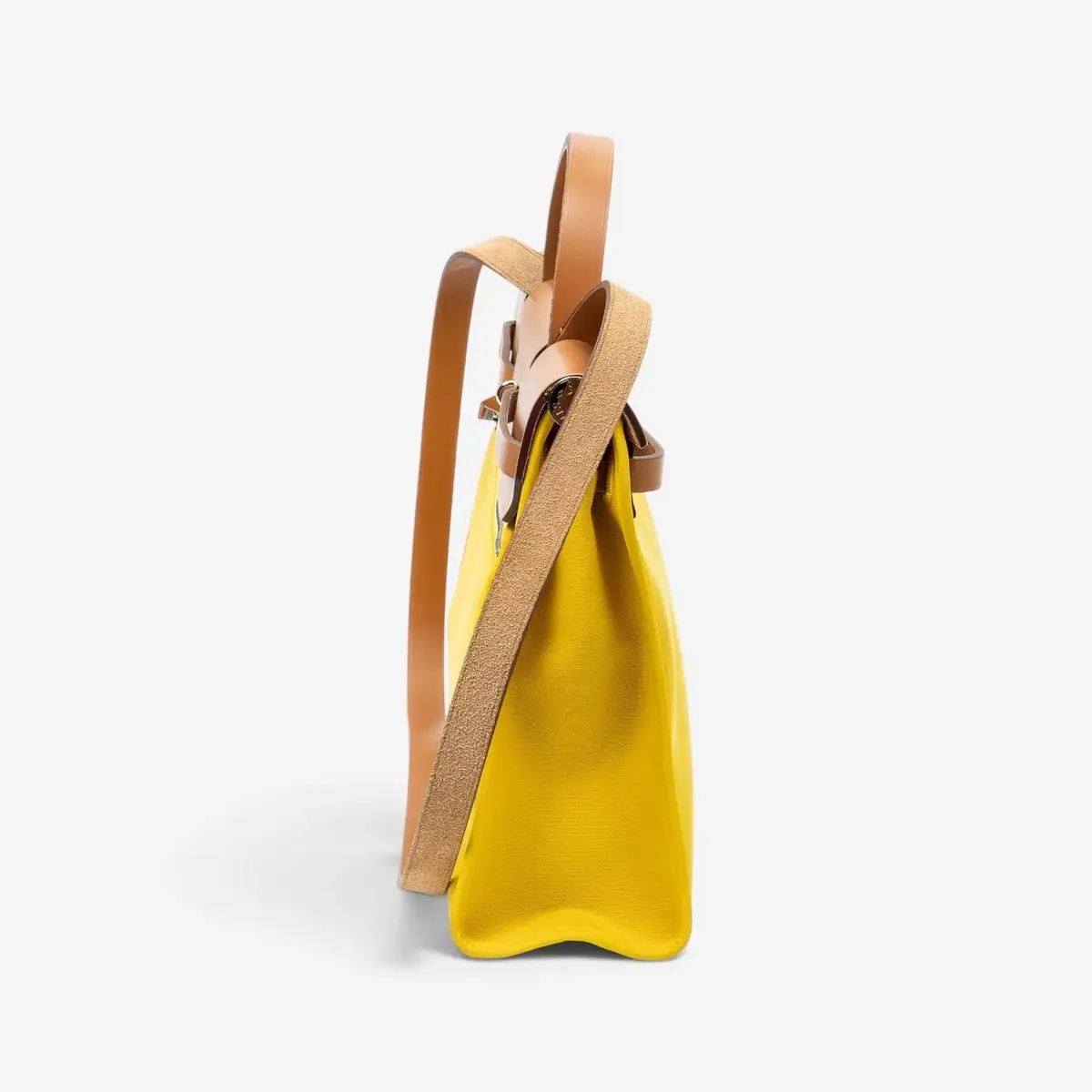 HERMÈS Hermès Herbag Zip Yellow Toile Officier Canvas Leather Bag by The Solist | Thumbnail 5 HERMÈS Hermès Herbag Zip Yellow Toile Officier Canvas Leather Bag by The Solist | Thumbnail 5
